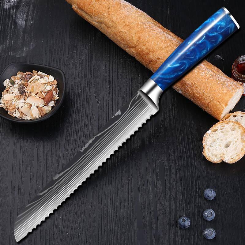 10 Piece Professional High Carbon Stainless Steel Chef Knife Set