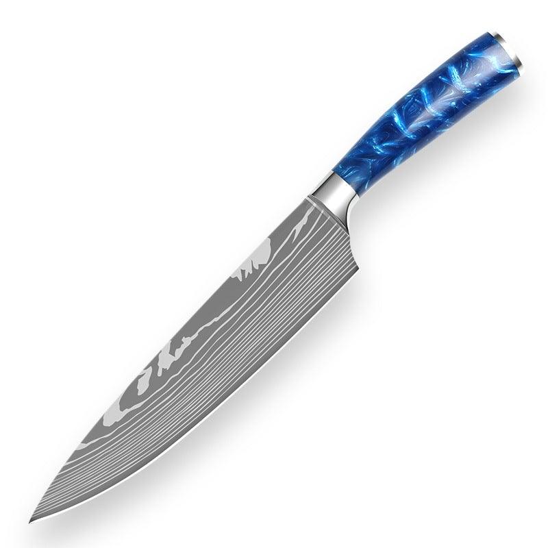 10 Piece Professional High Carbon Stainless Steel Chef Knife Set