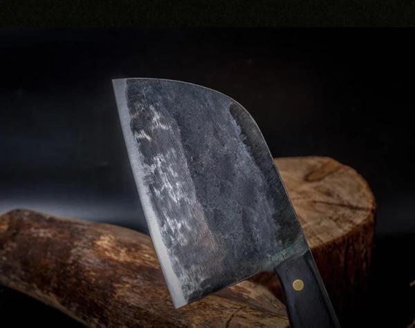 Full Tang Hand Forged Serbian Steel Chef's Knife.