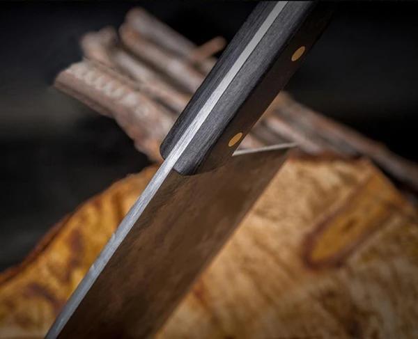 Full Tang Hand Forged Serbian Steel Chef's Knife.