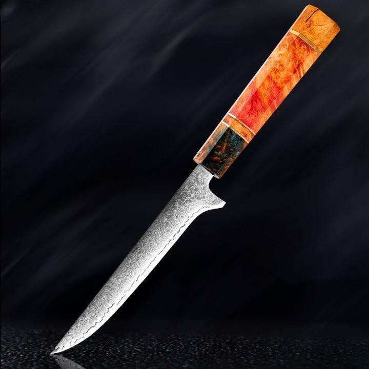 Utsukushi Japanese Damascus Steel VG10 Chef Kitchen Knife Set