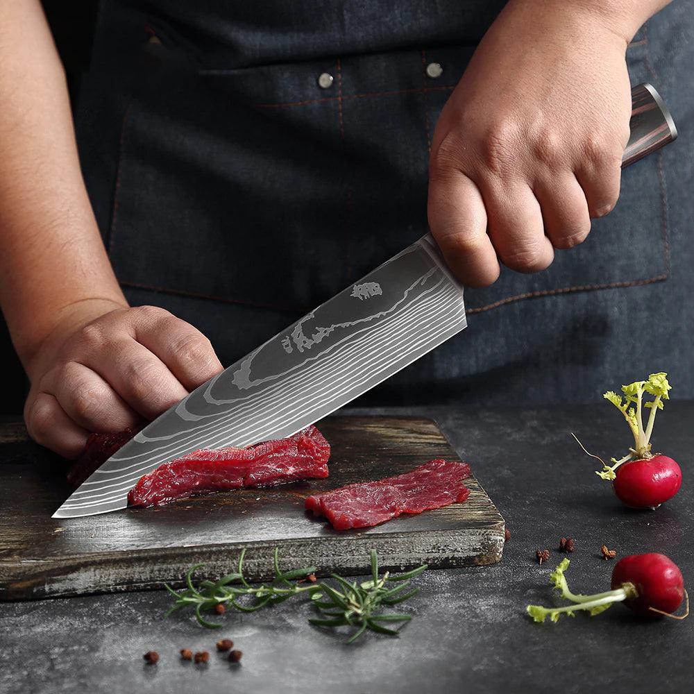 16-Piece Master Chef Knife Block Set