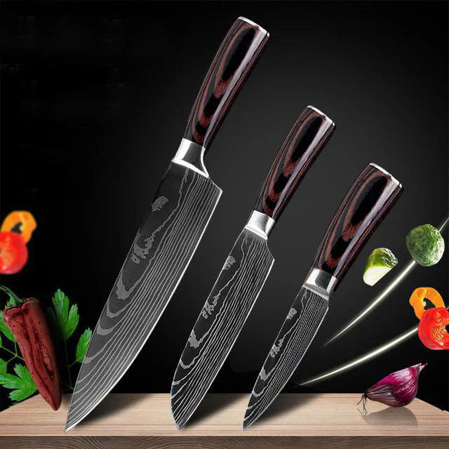 Professional Japanese Stainless Steel Kitchen knives
