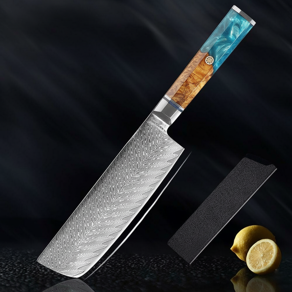 Kitchen Knives 67 Layers Damascus Japanese Style Sharp Blade Chef Knife