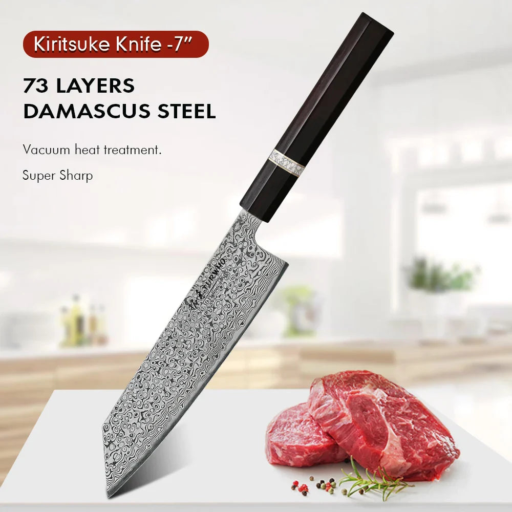 Horl 7” Hand-Forged Kiritsuke Knife – Master the Blade, Master the Craft
