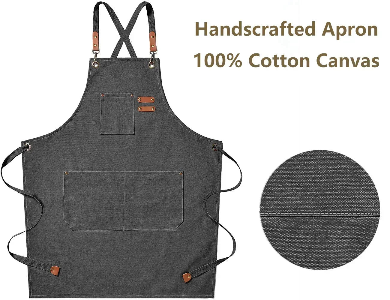 Horl Canvas Kitchen Apron – Comfort Durability Style