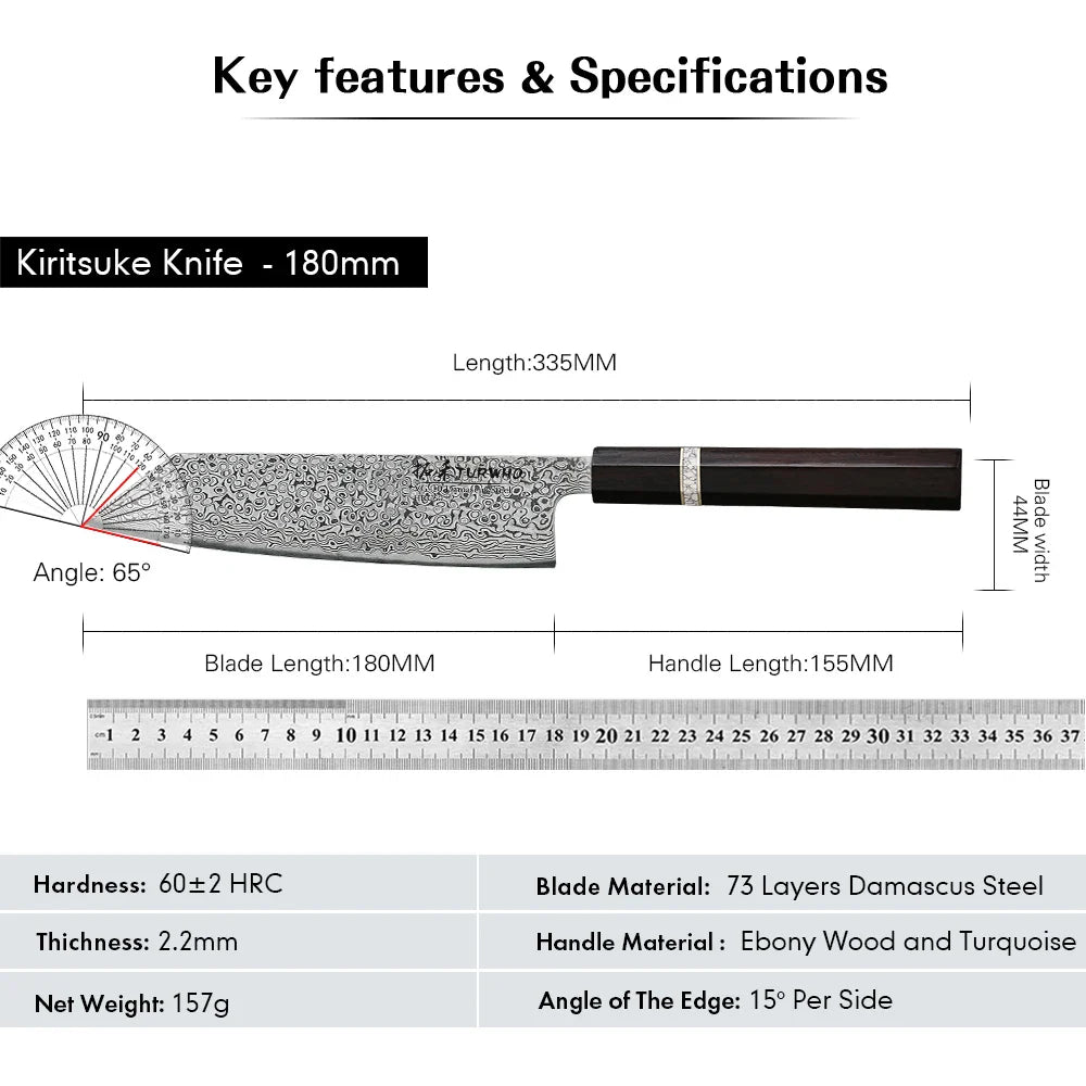 Horl 7” Hand-Forged Kiritsuke Knife – Master the Blade, Master the Craft