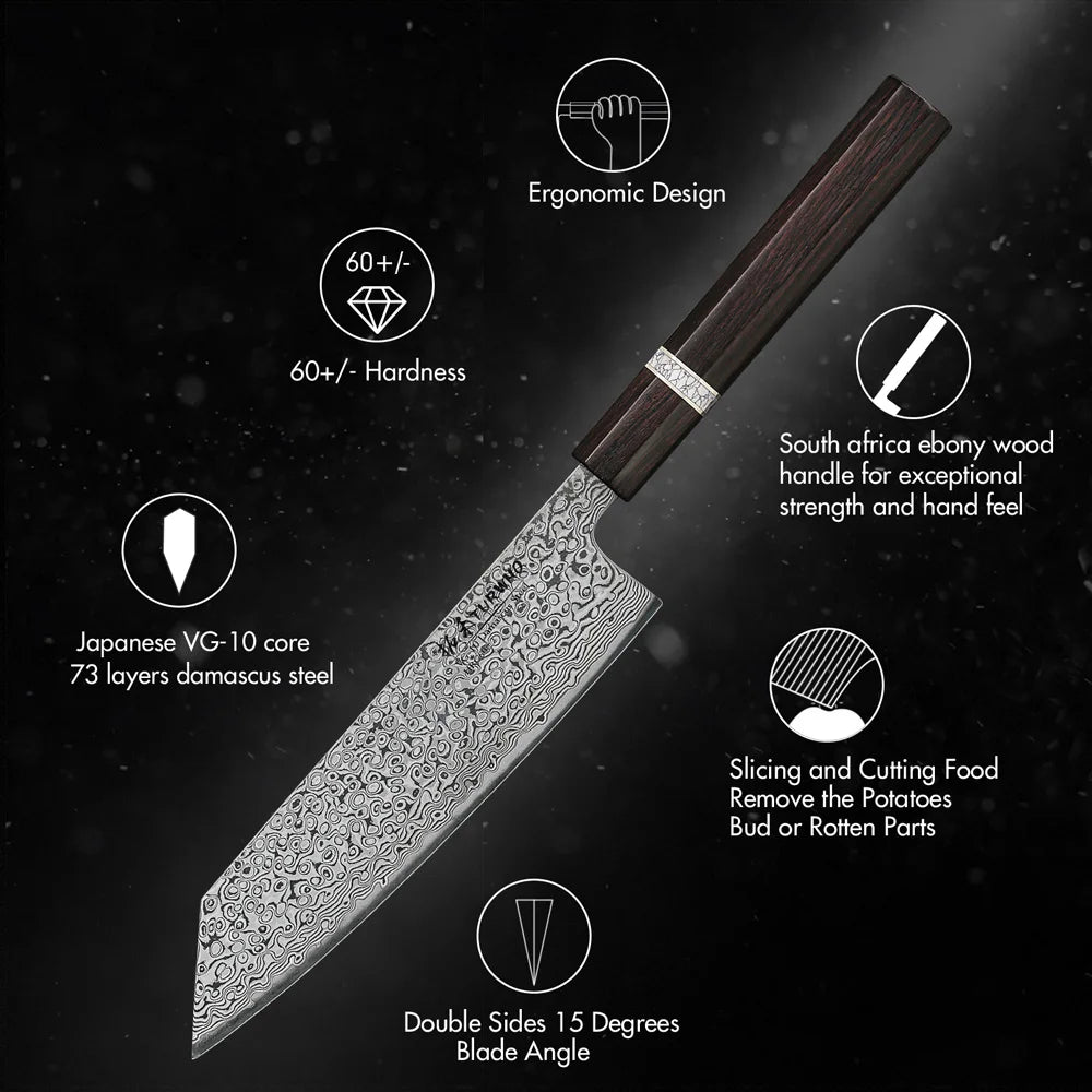 Horl 7” Hand-Forged Kiritsuke Knife – Master the Blade, Master the Craft