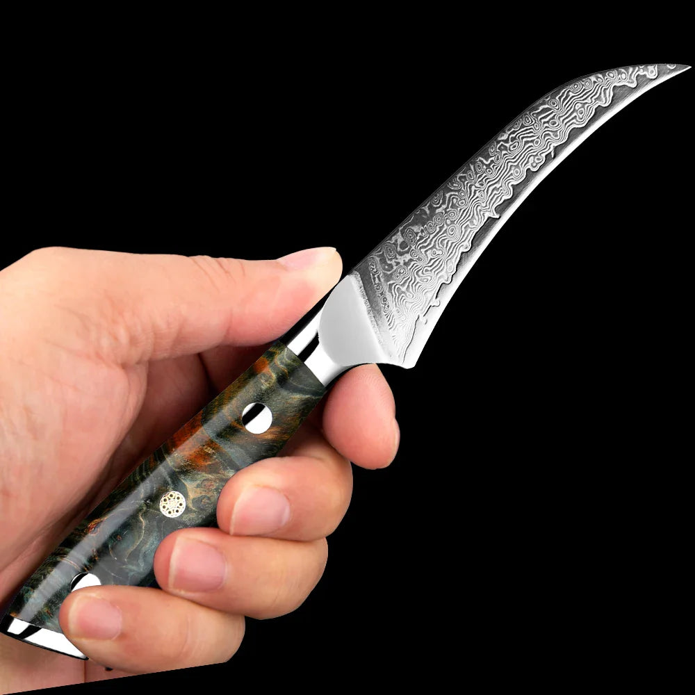 Horl 3.5” Damascus VG10 Paring Knife – Precision in the Palm of Your Hand