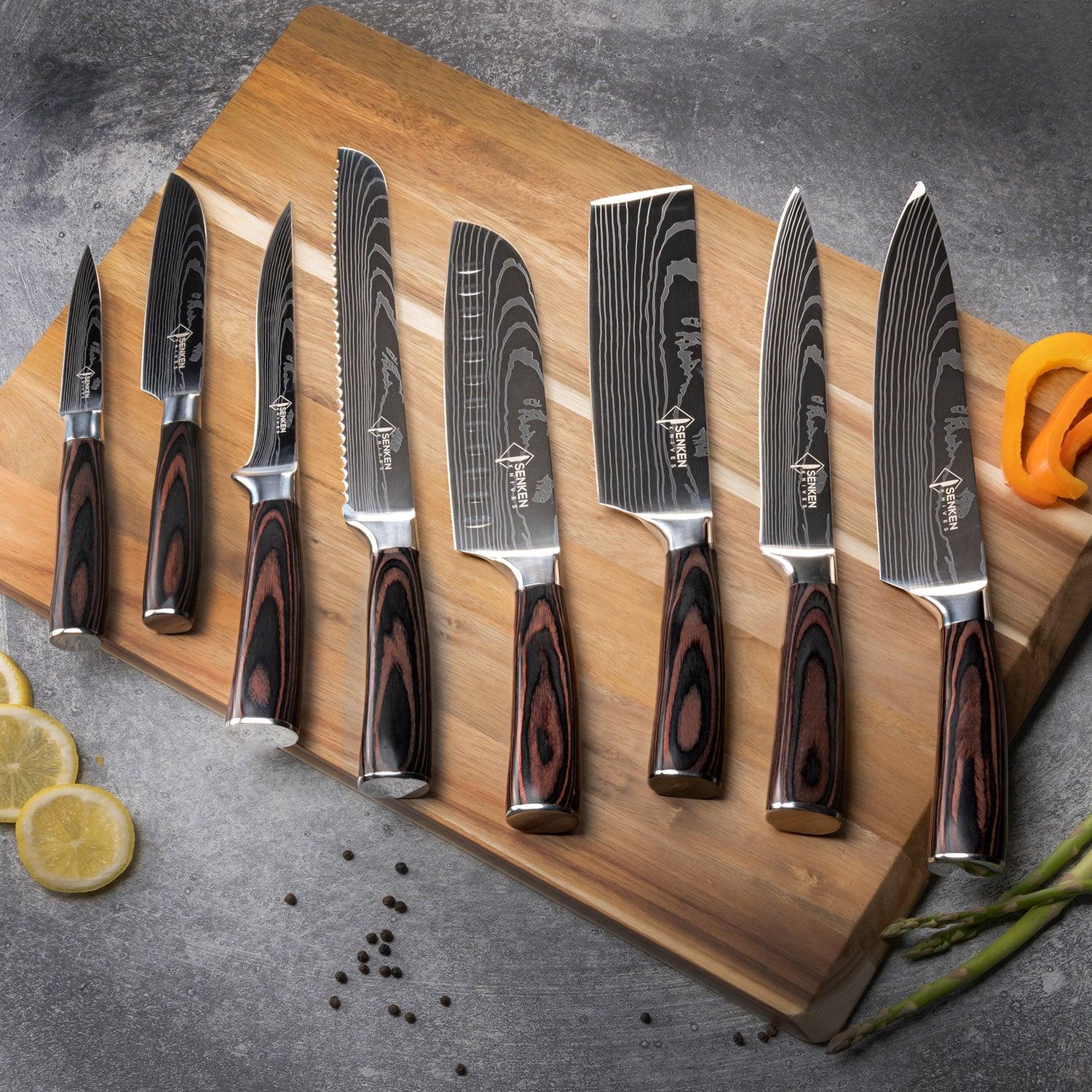 16-Piece Master Chef Knife Block Set