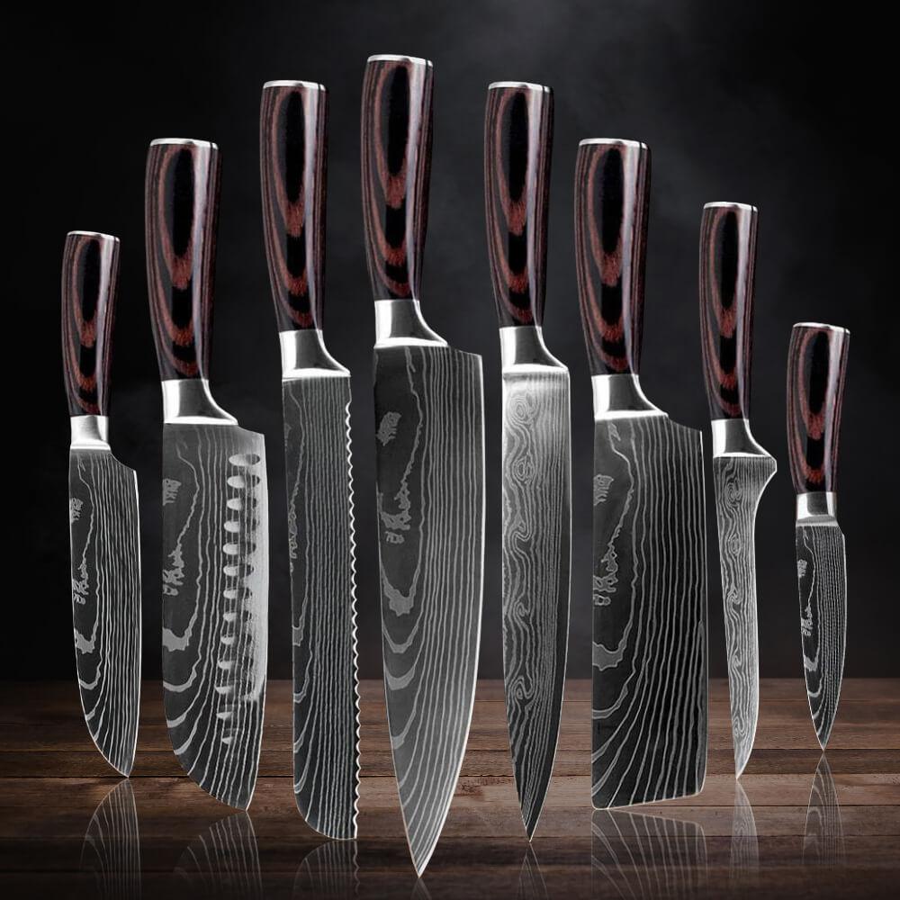 16-Piece Master Chef Knife Block Set