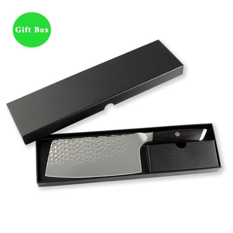 Chinese Meat Cleaver, Forged 7 Inch Cleaver Knife