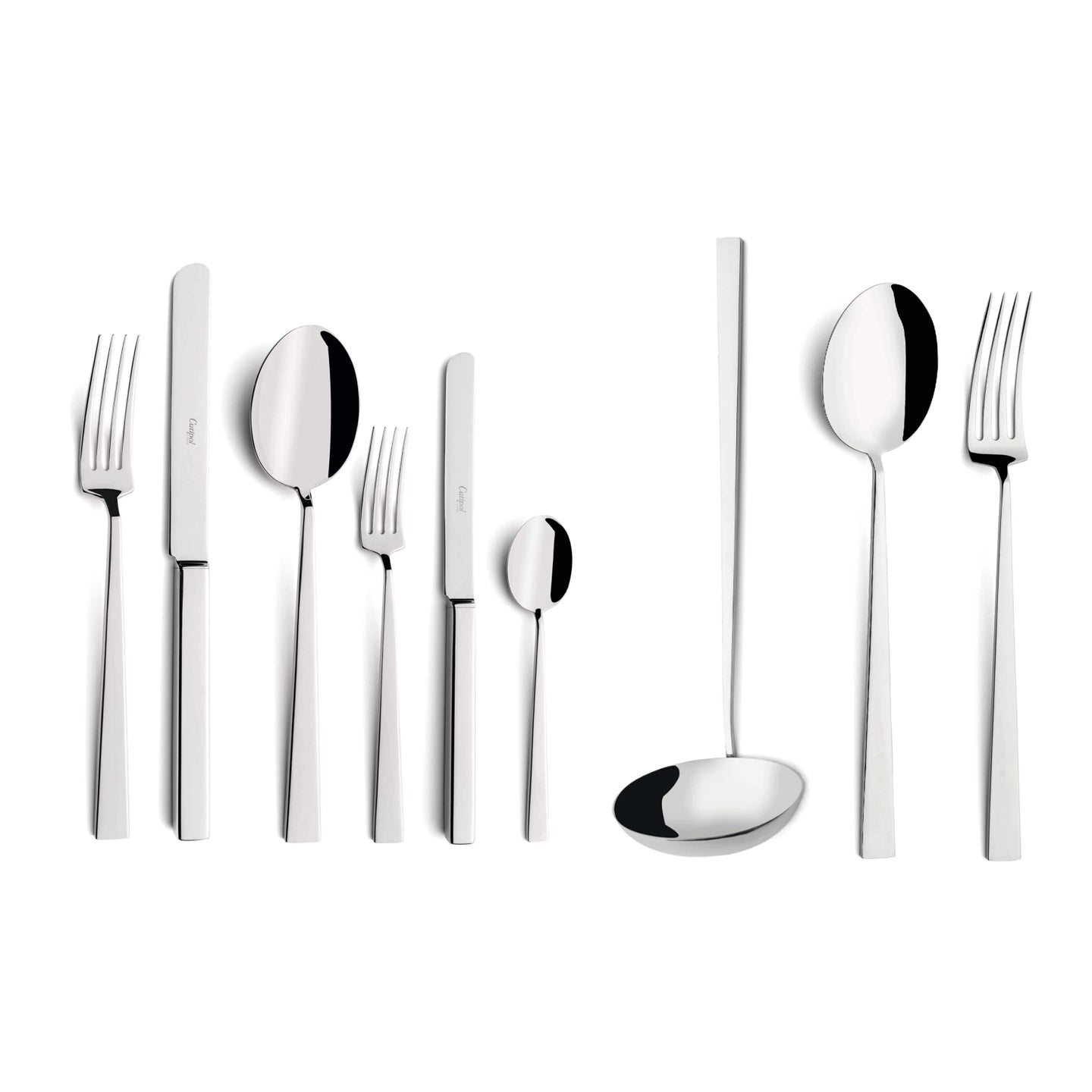 Cutipol Bauhaus 75 Piece Polished Stainless Steel Cutlery Set