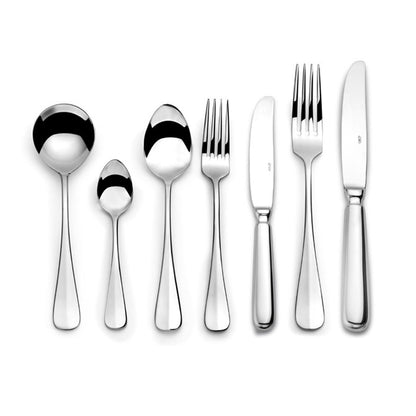 Avignon 44-piece stainless steel cutlery set with high-quality forks, knives, and spoons