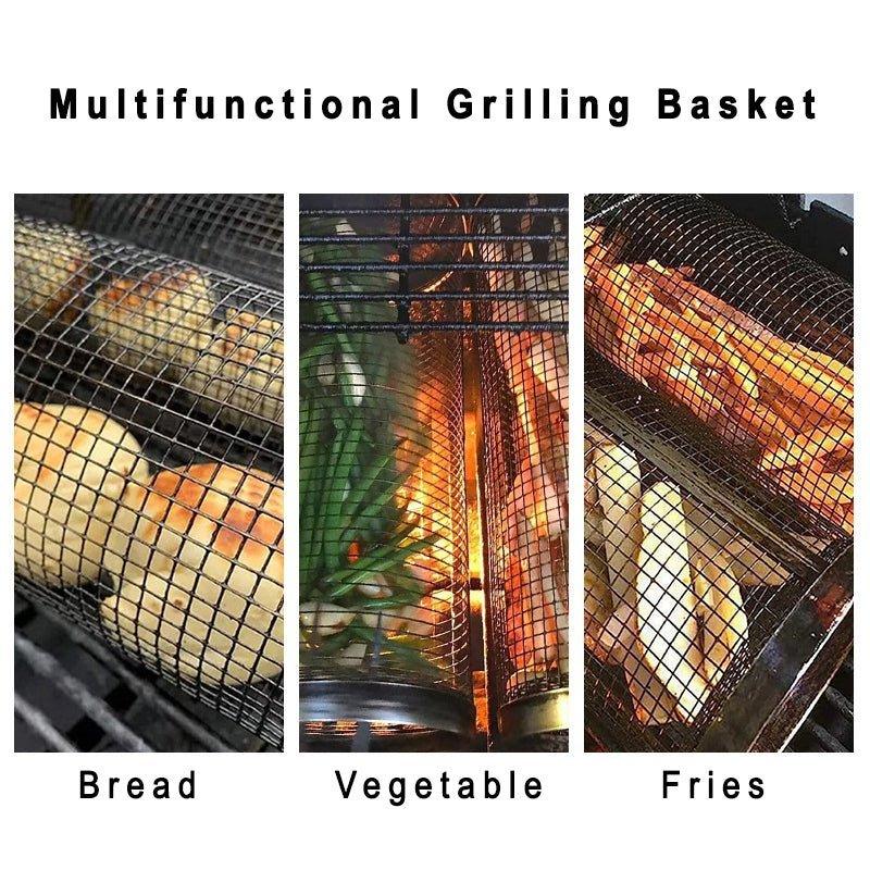 Grill Basket for Veggies BBQ, Non-Stick, 2-Piece