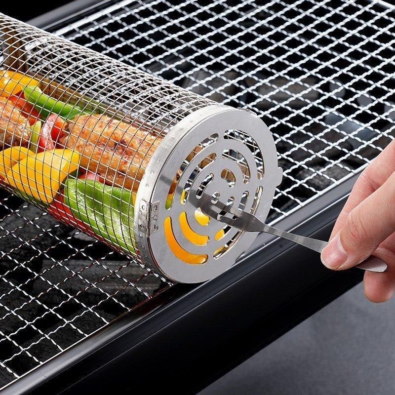 Grill Basket for Veggies BBQ, Non-Stick, 2-Piece