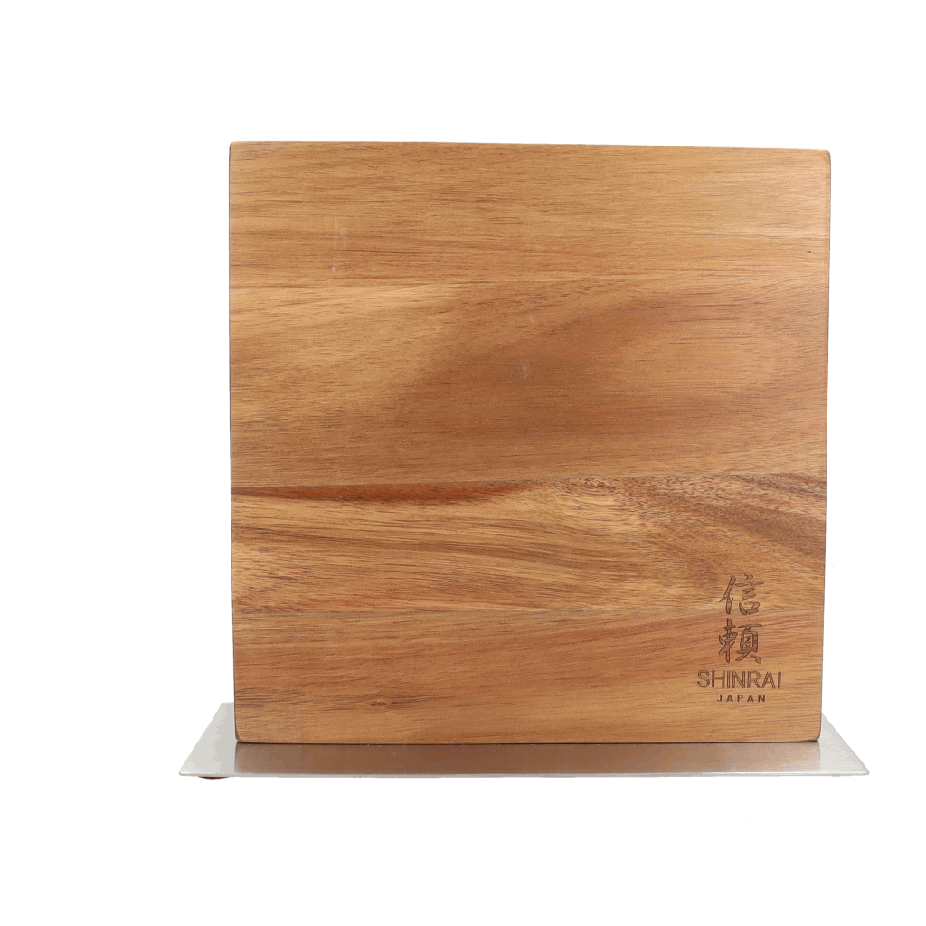 Magnetic Knife Block Cito Double Sided - Acacia Wood