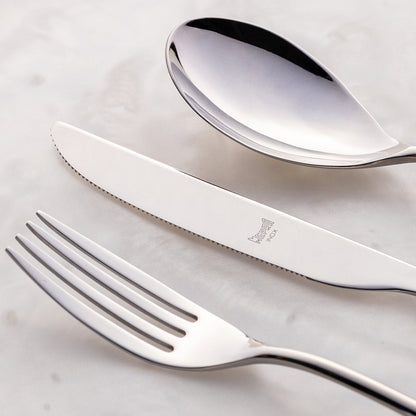 Mepra Neve Cutlery Set - Polished finish for refined dining experience