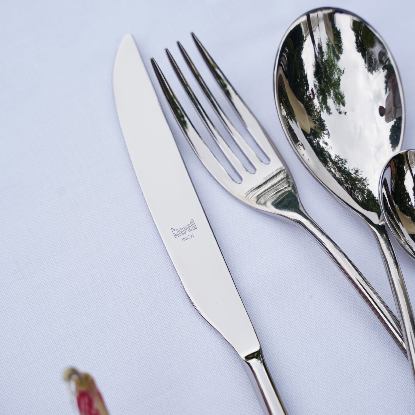 Polished Mepra Neve Cutlery Set for formal table settings