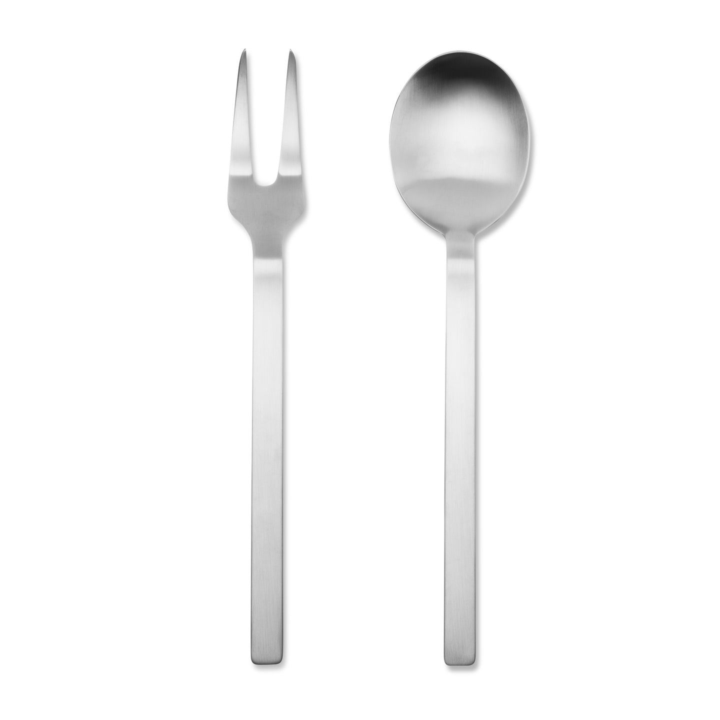 Full set of Mepra Stile 44-piece brushed cutlery for elegant table settings