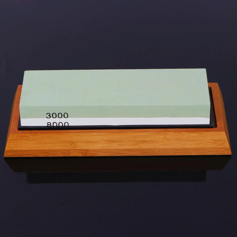 Knife Sharpening Stone Kit 3000/8000 Grit Double Sided