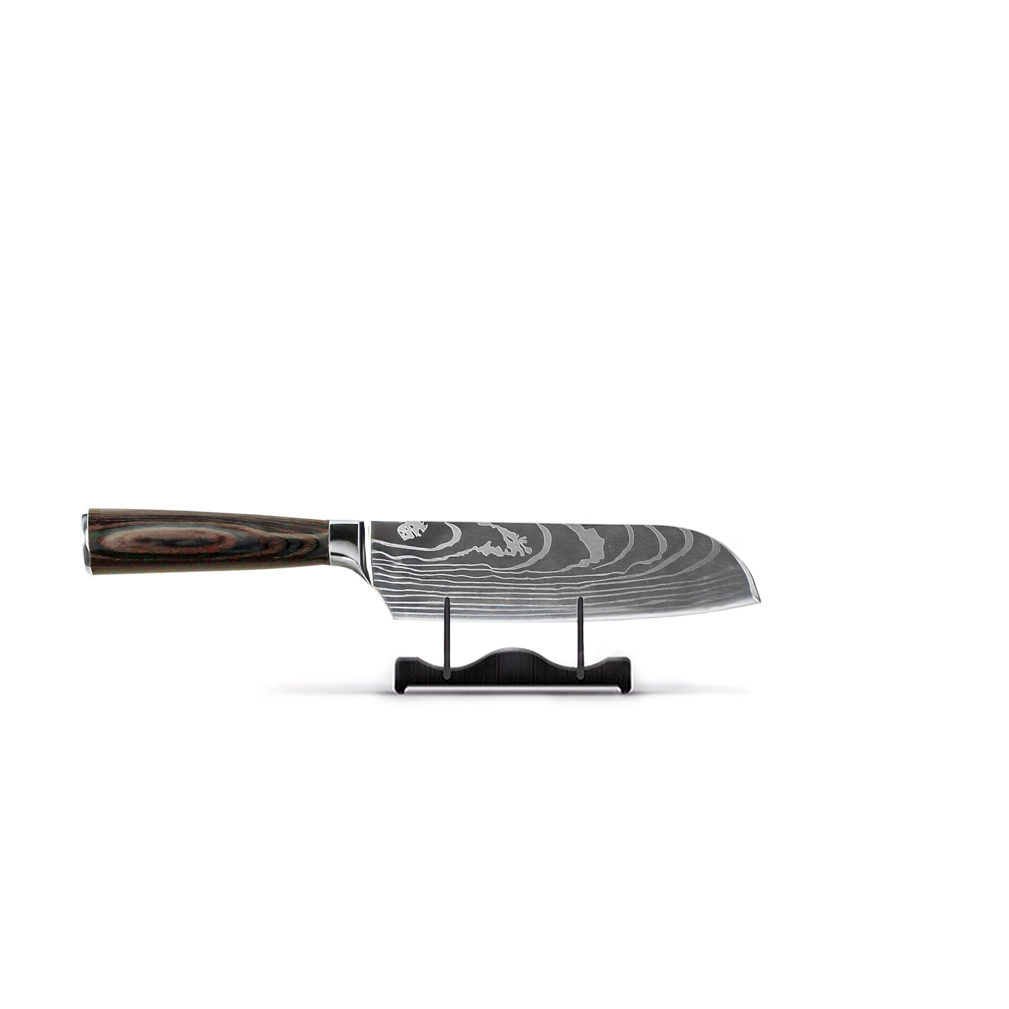 Shinrai Knives - Damascus Print 5-delige Messenset Messenset Shinrai Knives 