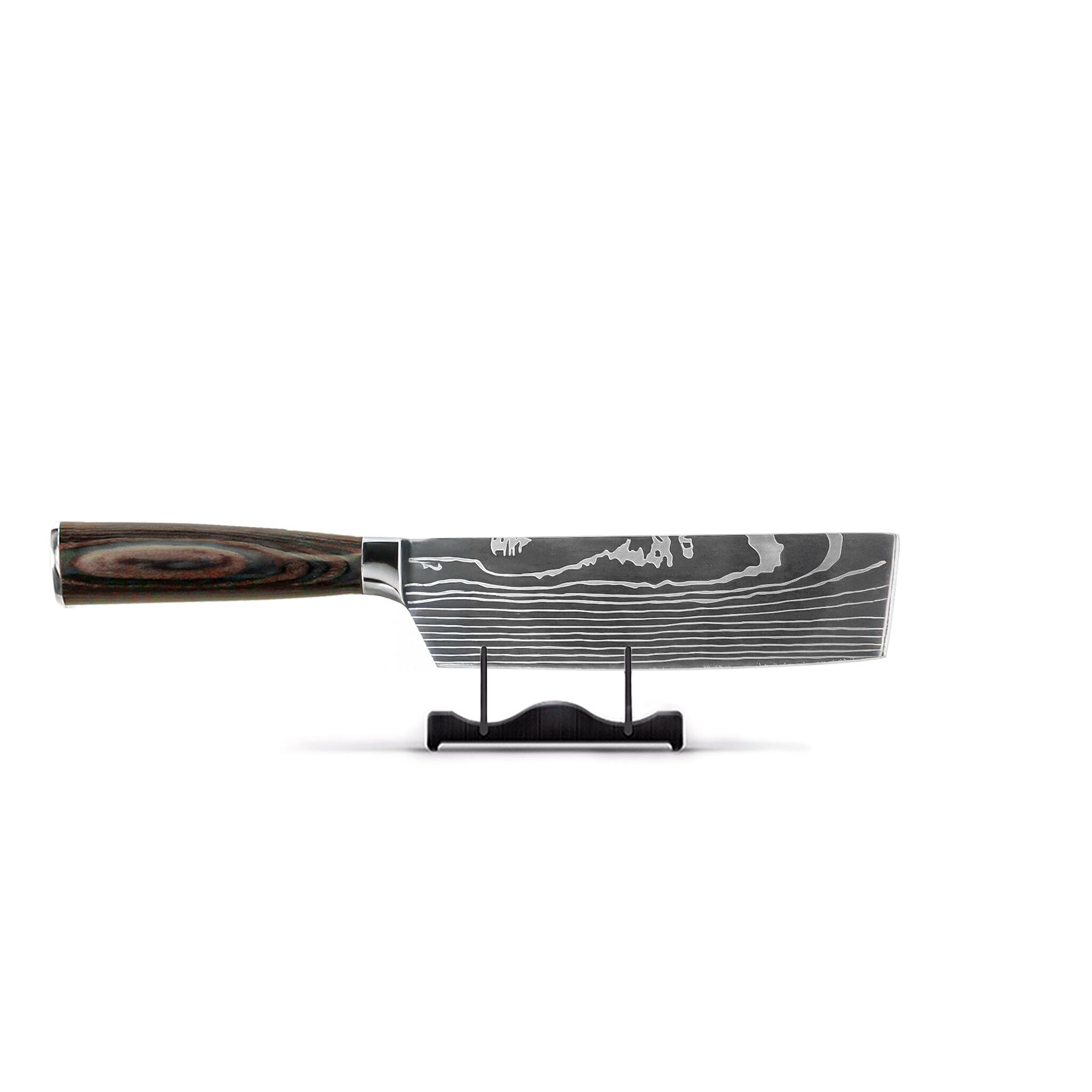 Shinrai Knives - Damascus Print 6-delige Messenset Messenset Shinrai Knives 