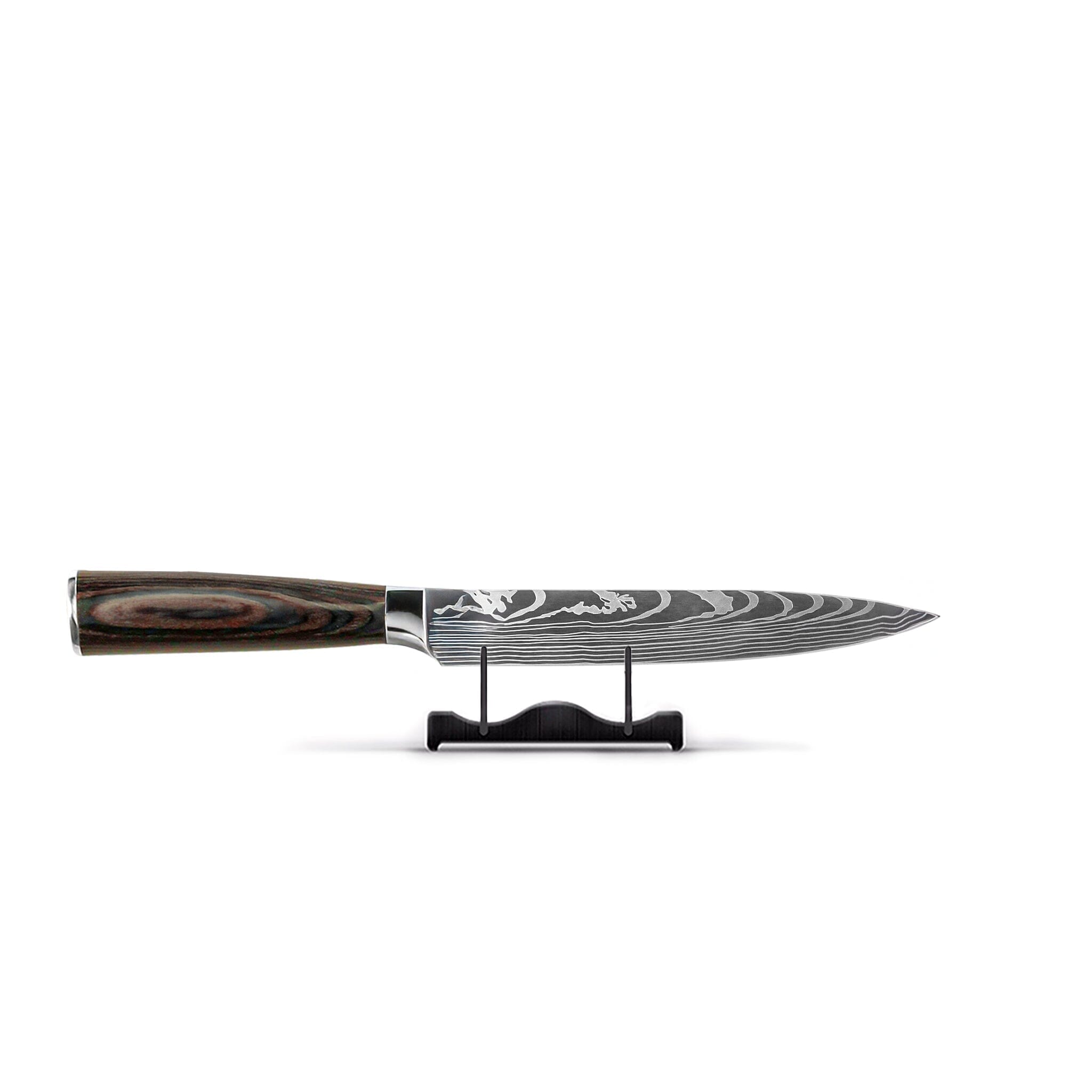 Shinrai Knives - Damascus Print 7-delige Messenset Messenset Shinrai Knives 