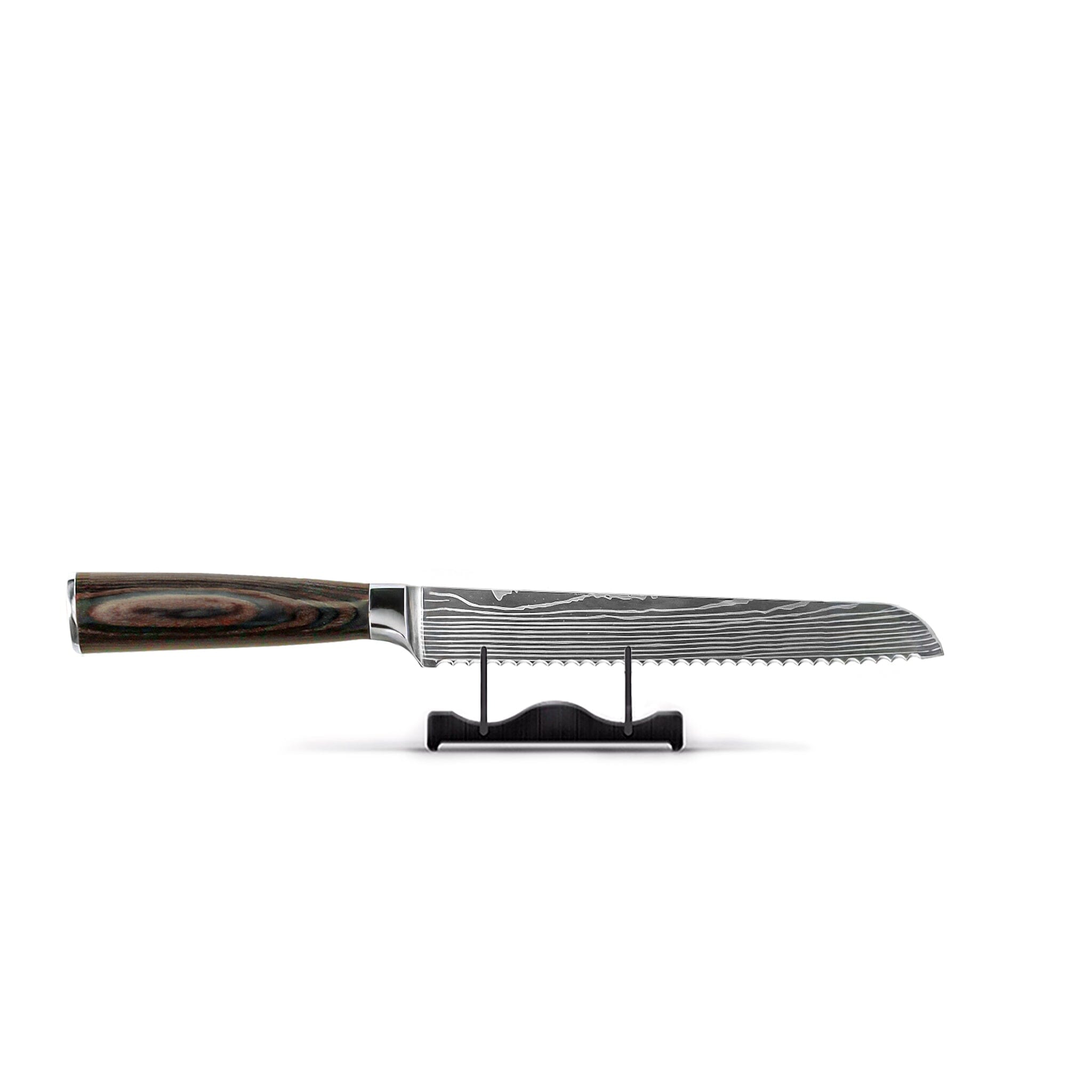 Shinrai Knives - Damascus Print 7-delige Messenset Messenset Shinrai Knives 