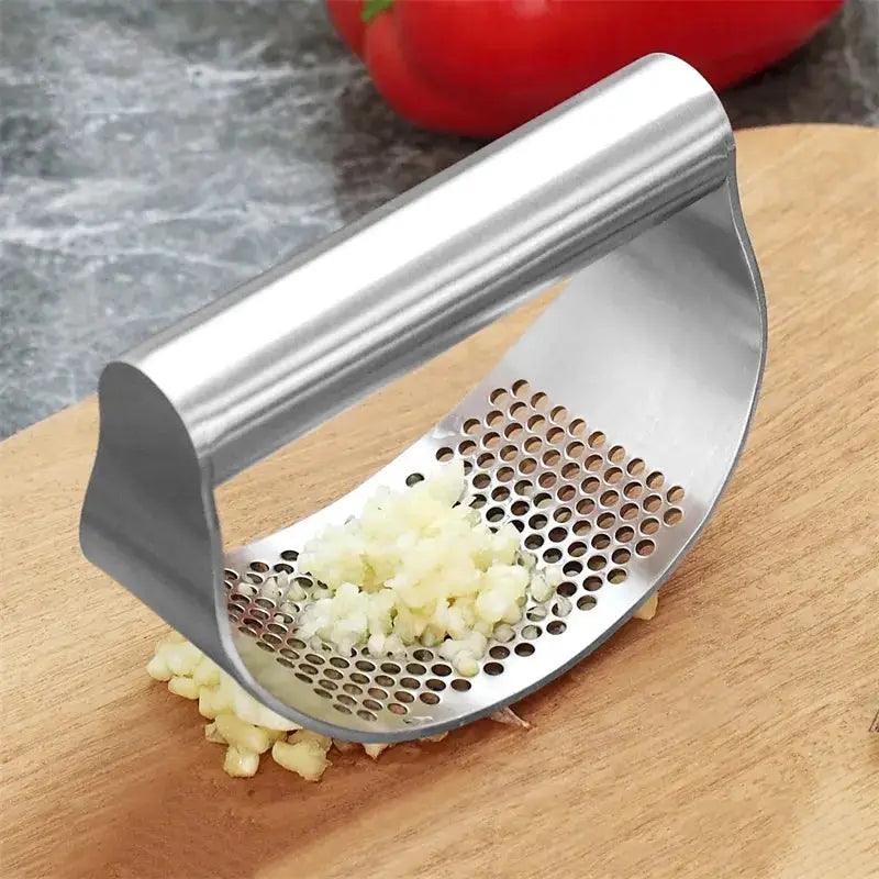Stainless Steel Garlic Press